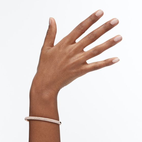 Brazalete-Stone-Blanco----Baño-en-tono-Oro-Rosa